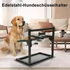 Erhöhter Edelstahl Napfständer für Hunde und Produktbild-Vorschau 6