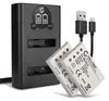 CELLONIC 2x Batterie pour Appareil photo Compatible avec Voir les images du produit 1