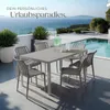 tectake® Gartenstühle Alcudia, wetterfest, stapelbar Produktbild-Vorschau 8