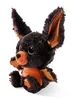 A plush toy bat sits on a white background. Produktbild-Vorschau
