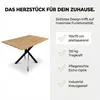 Esstisch Jeanne | 110 x 70 cm | Holz-Optik mit gerader Produktbild-Vorschau 7