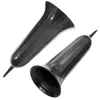 2er Set Grabvase Kunststoff Schwarz 23 cm Grabschmuck Produktbild-Vorschau 1