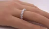 Memoire Ring Silber 925 rhodiniert weiße Zirkon Edelsteine Produktbild-Vorschau 3