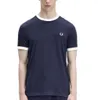Fred Perry Taped Ringer Shirt Herren Produktbild-Vorschau 7