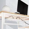 ONVAYA® Cable Channel Desk | White | Držiak na jednoduchý Náhľad obrázku produktu 5