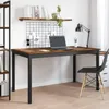 vidaXL Jídelní stoly 140 x 80 x 75 cm KOV Náhled obrázku produktu 3
