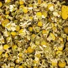 A close-up, overhead view of dried chamomile flowers. Náhľad obrázku produktu