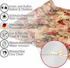 Tischdecke Wachstuch Blumen Braun Robust Wasserabweisend Produktbild-Vorschau 5