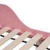 Kinderbett Weiß-Rosa mit Rausfallschutz & Lattenrost, Produktbild-Vorschau 6