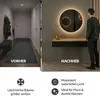 Planetmöbel AMYRA Konsolentisch 100 cm in Gold Eiche / Produktbild-Vorschau 2