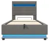 Hydraulisches Polsterbett mit USB-C, LED, Produktbild-Vorschau 12