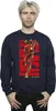 DC Comics - Sweatshirt für Herren BI47253 (S) (Marineblau) Produktbild-Vorschau 2