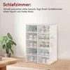 Schuhschränke, 10 Stapelbare Schuhboxen, Transparent Produktbild-Vorschau 3