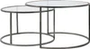 Table basse Light & Living S/2 Ø65x39+Ø75x44 cm DUARTE, Voir les images du produit 1