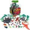 Dinosaurier-Figurenset in einem Behälter - 55 Stück Produktbild-Vorschau 6