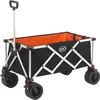 AXI SB151 Faltbarer Bollerwagen in Schwarz / Orange | Produktbild-Vorschau 1