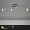 LED Deckenleuchte Spotleuchte 3xGU10 3000K schwenkbar 12W Produktbild-Vorschau 2