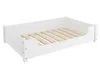 Hundebett für große Hunde 100x60 Kiefer weiß Tierbett Produktbild-Vorschau 3