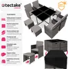 TecTake 403901, Šedá, 8 sedadlo/sedadel, Dospělí a děti, Náhled obrázku produktu 3