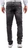 Cipo & Baxx Herren Slim Fit Jeans Stonewashed CD533 Grey Produktbild-Vorschau 7