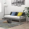 vidaXL Rozťahovacia posteľ sivá Borovicový masív 2x(90x200) Náhľad obrázku produktu 3