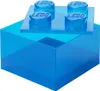 LEGO 40090805 LEGO STORAGE BRICK con 4 coperchi, blu Anteprima dell’immagine prodotto 1