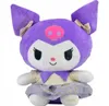 A plush toy of the character Kuromi from Sanrio, sitting and facing forward. Náhled obrázku produktu