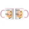 Endlich Schulkind 2025 Giraffe Tasse Rosa Schulanfang Produktbild-Vorschau 3