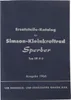Ersatzteilkatalog, Ausgabe 1966 - Simson SR4-3 Sperber Produktbild-Vorschau 1
