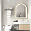 A modern bathroom vanity with a large LED mirror. Náhled obrázku produktu