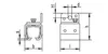 Manicotto di montaggio a parete -01 Modello 101 Pro 100 STA Anteprima dell’immagine prodotto 3
