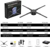 P56 3D hologramový projektor, reklamní LED ventilátor, 2K Náhled obrázku produktu 12
