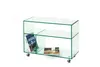 Küchenwagen >6/180< in Klarglas, Glas - 80x60x35cm Produktbild-Vorschau 2