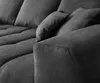 DELIFE Ecksofa Josea 300x220 cm Mikrofaser Schwarz Produktbild-Vorschau 4