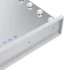 A close-up view of a white makeup mirror with lights and touch controls. Náhled obrázku produktu
