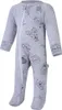 Baby Overall langer Ärmel DRUCK Outlast® - Grau Produktbild-Vorschau 1