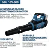 Akumulátorový vysávač Bosch GBL 18V-80006008D2200 Náhľad obrázku produktu 22