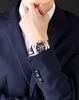 Maserati Herren Uhr POTENZA Analog Leder Armband blau Produktbild-Vorschau 8