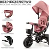 Triciclo per bambini con barra di guida, Aveo Kinderkraft, Anteprima dell’immagine prodotto 15
