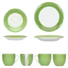 servizio da caffè 18 pezzi Variant verde porcellana 6 Anteprima dell’immagine prodotto 5