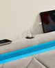 VASAGLE Polsterbett mit LED und 7-Zonen Produktbild-Vorschau 7