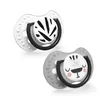 LOVI Schnuller Silikon dynamisch Salt&Pepper 6-18 m 2 St. Produktbild-Vorschau 1