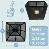 Pflanzkörbe 35 x 35 cm Körbe Wasserpflanzen Teichpflanzkorb Produktbild-Vorschau 2
