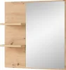 Garderobenspiegel mit Ablage Eiche BLISS-36 Produktbild-Vorschau 1