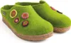 Haflinger Grizzly Kanon Damen Pantoffeln Grasgrün, Produktbild-Vorschau 60