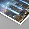 Poster - Poster ohne Rahmen - Stadt Nacht Straße - 50x40 cm Produktbild-Vorschau 2