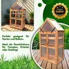 Coemo Gewächshaus Jan mit aufklappbaren Türen und Dach 70 x Produktbild-Vorschau 5