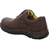 A side view of a brown leather shoe. Anteprima dell’immagine prodotto