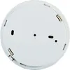 The back of a white smoke detector is shown against a white background. Voir les images du produit