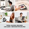 Logitech Combo Touch iPad Pro 11' 1/2/3/4Gen grau QWERTZ Produktbild-Vorschau 4